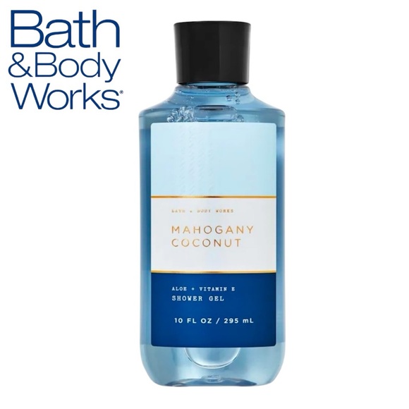 🆕Bath & Body Works Mahogany Coconut 3-in-1 Bath/Shower Gel for Men! RARE - Picture 3 of 16